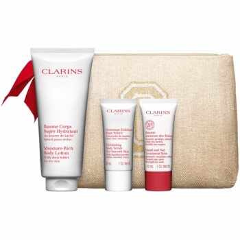 Clarins Body Care Collection set cadou de Crăciun (pentru piele neteda si delicata)