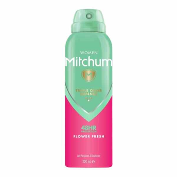 Deodorant Antiperspirant Spray - Mitchum Flower Fresh Women Deodorant Spray 48hr, 200 ml