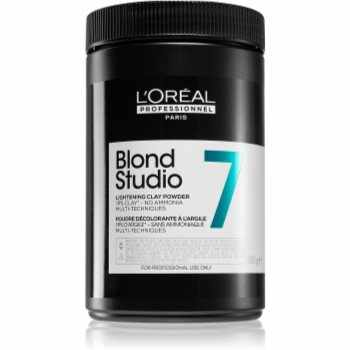 L’Oréal Professionnel Blond Studio Lightening Clay Powder pudra decoloranta fără amoniac