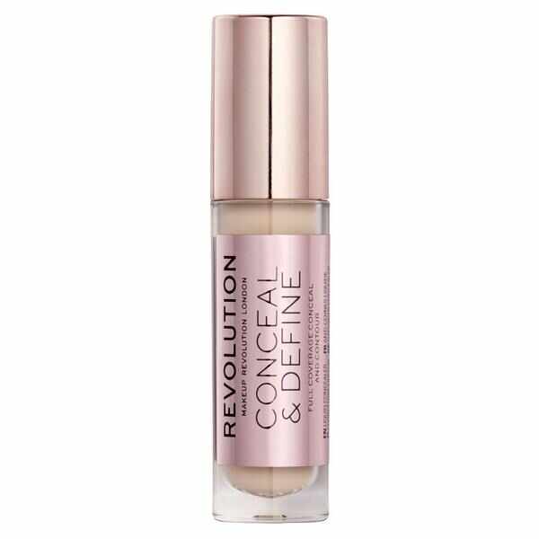 Corector - Makeup Revolution Conceal and Define Concealer, nuanta C3, 4 ml