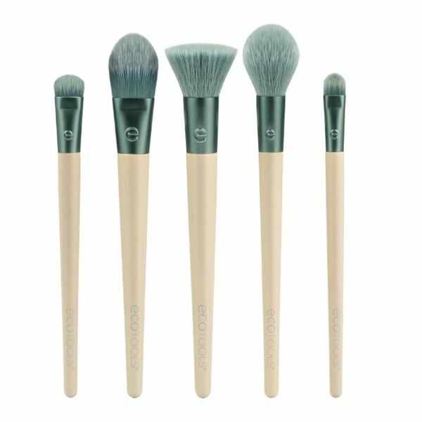 Kit 5 Pensule pentru Machiaj - EcoTools Elements Super-Natural Face Makeup Brush Kit, 1 buc