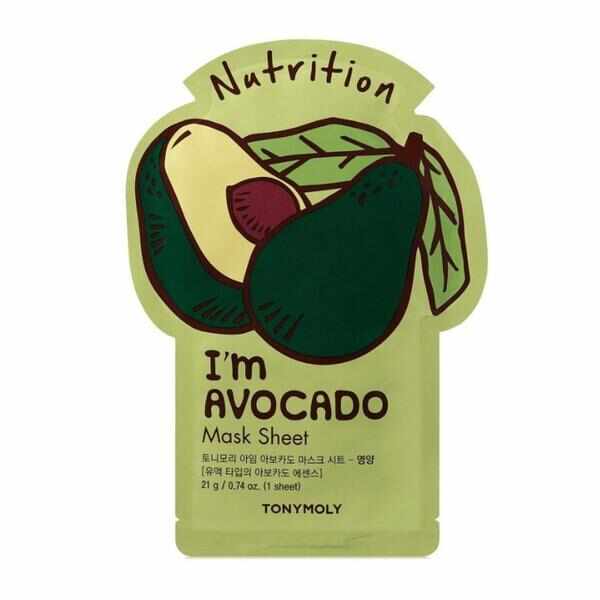 Masca Faciala Coreeana Nutritiva Tip Servetel cu Avocado - Tony Moly I'm Avocado Mask Sheet Nutrition, 1 buc