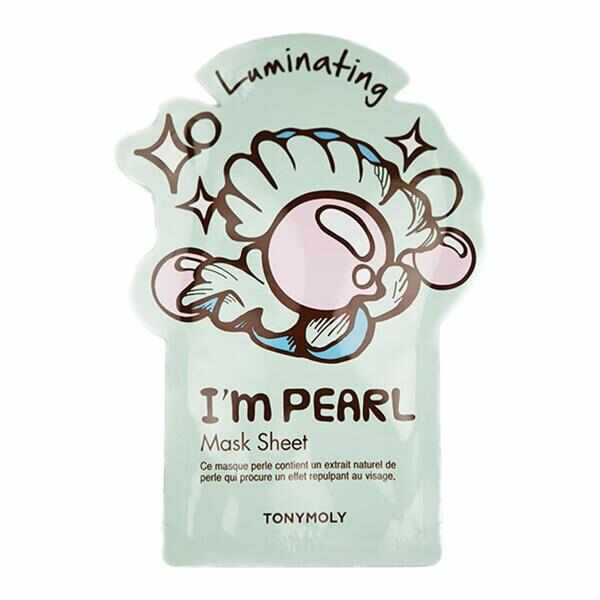 Masca Faciala CoreeanaTip Servetel Iluminatoare - Tony Moly I'm Pearl Mask Sheet Luminating, 1 buc
