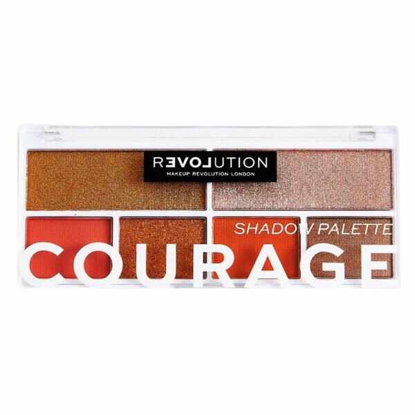 Paleta de Farduri - Makeup Revolution Relove Colour Play Courage Shadow Palette, 1 buc