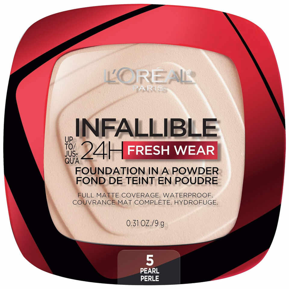 Pudra de fata, Loreal, Infallible 24H Fresh Wear, Foundation In A Powder, 5 Pearl, 9 g