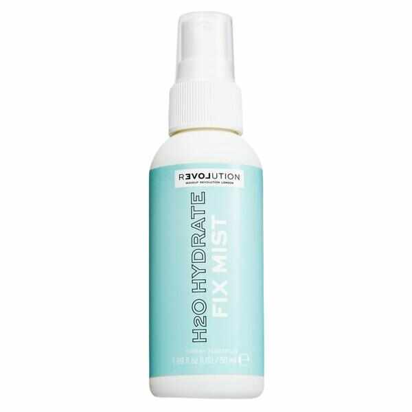 Spray de Fixare - Makeup Revolution Relove H2O Hydrate Fix Mist, 50 ml