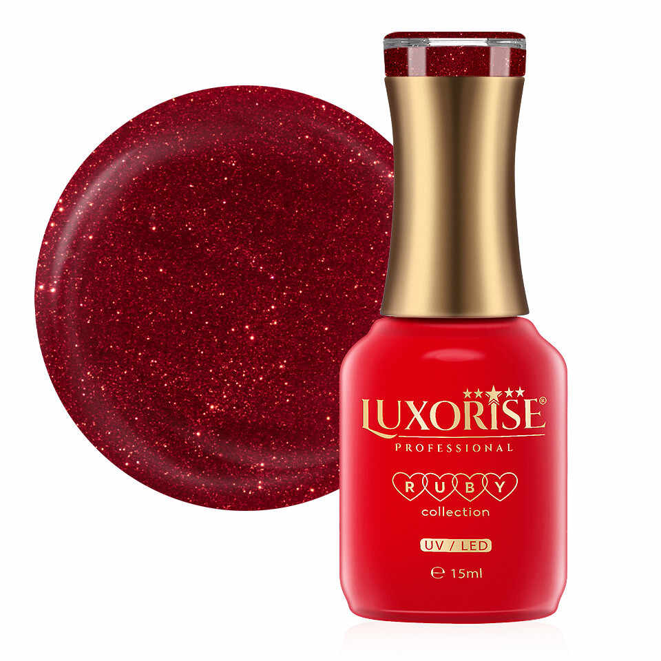Oja Semipermanenta Ruby Collection LUXORISE, Extreme Touch 15ml