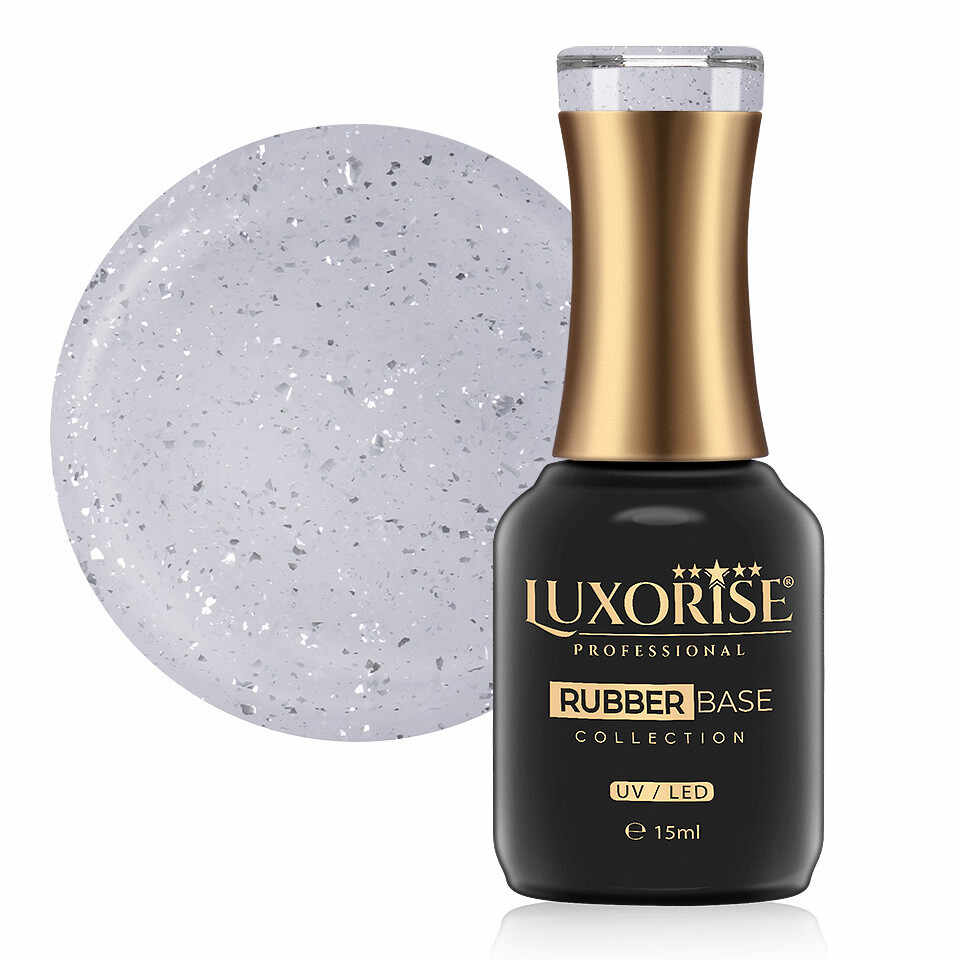 Rubber Base LUXORISE Glamour Collection - Ballad Silver 15ml