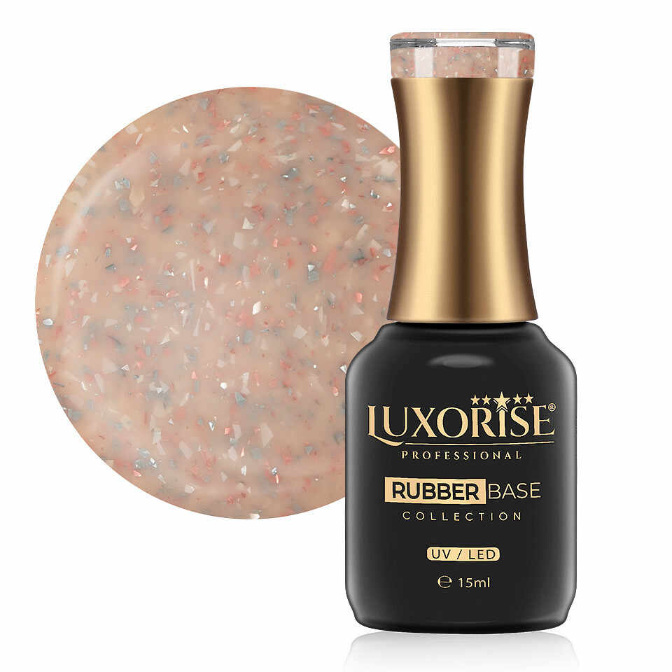 Rubber Base LUXORISE Sparkling Collection - Royal Candy 15ml