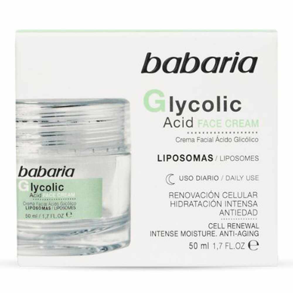 Crema Babaria anti-aging cu Acid Glicolic