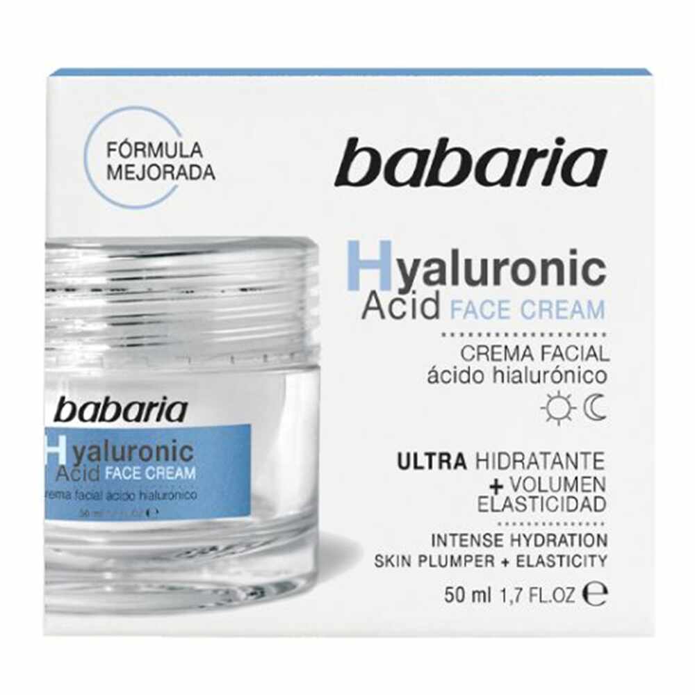 Crema hidratanta Babaria cu Acid Hialuronic