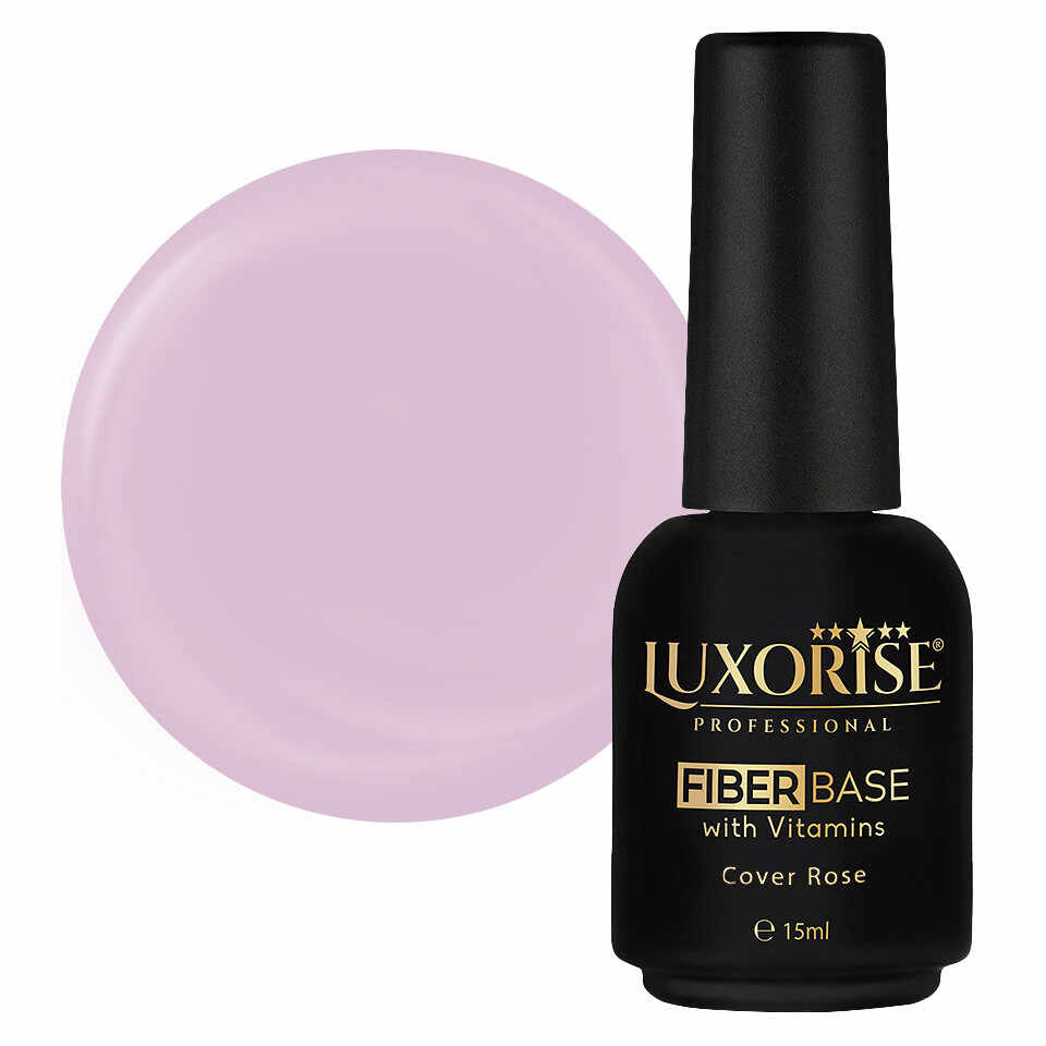 Fiber Base with Vitamins LUXORISE, Cover Rose 15ml