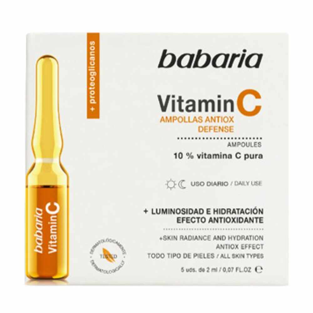 Fiole Babaria cu Vitamina C pentru luminozitate