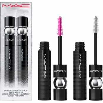 MAC Cosmetics Holiday Luxe Layers Mac Stack Mascara Duo set cadou (pentru ochi)