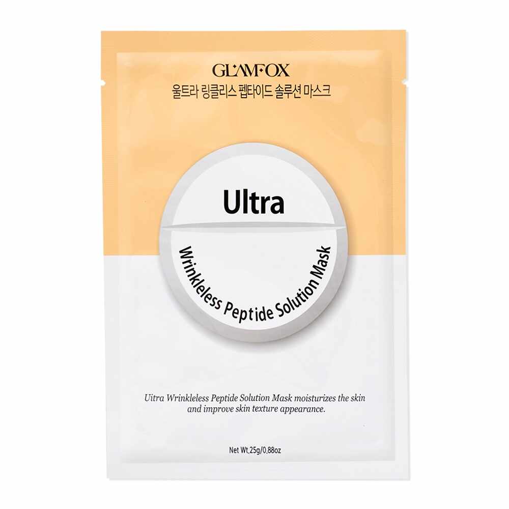Masca de fata Glamfox - Ultra Wrinkleless Peptide Solution