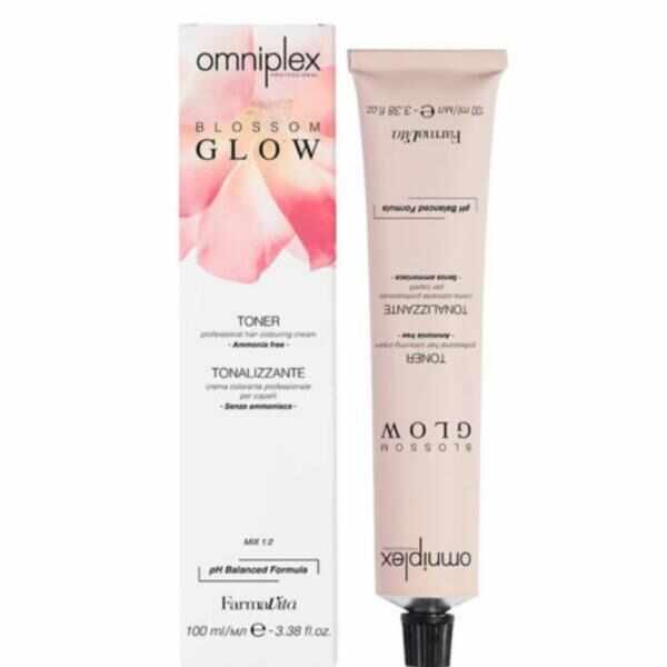 Toner crema coloranta fara amoniac Farmavita Omniplex 9.22 Blossom Glow, 100 ml