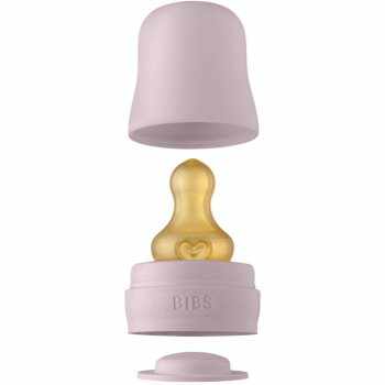 BIBS Baby Glass Bottle Set set Dusky Lilac (pentru copii)