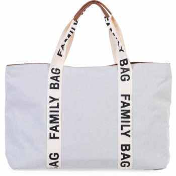 Childhome Family Bag Canvas Off White geantă pentru călătorii
