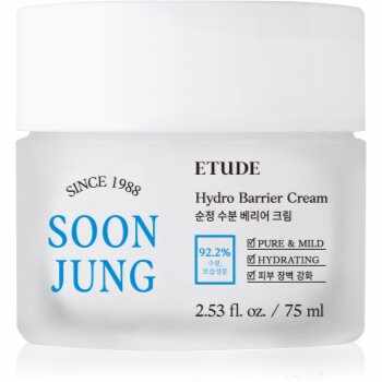 ETUDE SoonJung Hydro Barrier Cream crema intens hidratanta si calmanta pentru piele sensibila si iritabila