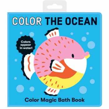 Mudpuppy Color Magic Bath Book Color The Ocean carte pentru apă