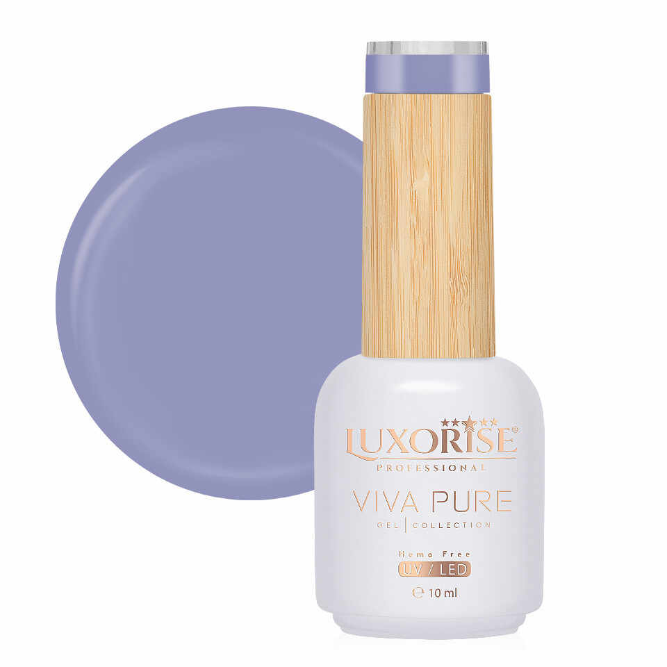 Oja Semipermanenta Hema Free Viva Pure LUXORISE - Clouded Lilac 10ml
