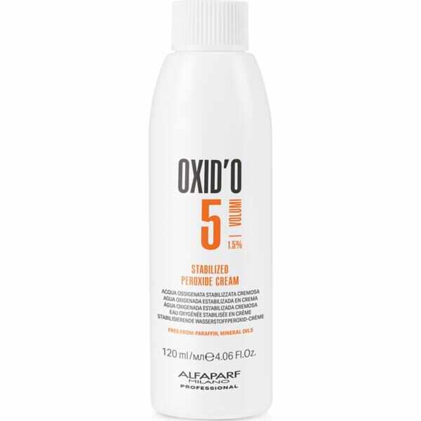 Oxidant Crema 1.5% - Alfaparf Milano Oxid'O 5 Volumi 1.5% Stabilized Peroxide Cream,120 ml
