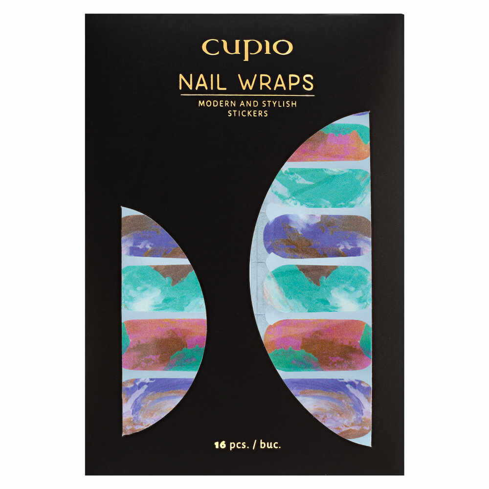 Sticker pentru unghii Nail Wrap Cupio - Modern Twist