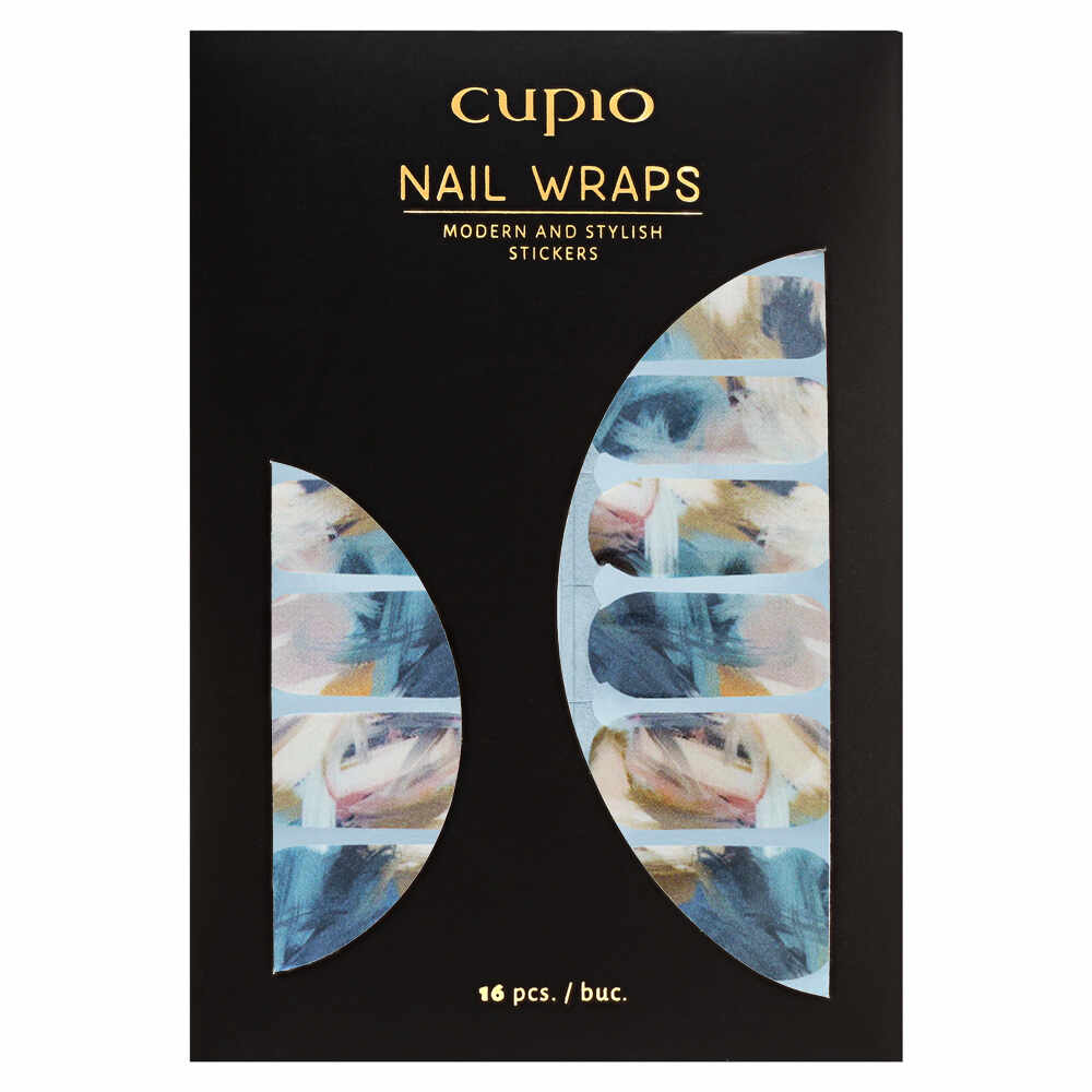 Sticker pentru unghii Nail Wrap Cupio - Splash Euphoria