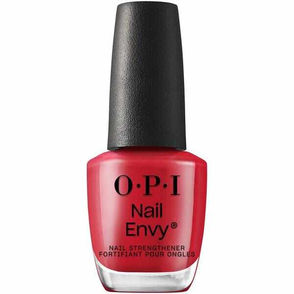Tratament pentru Intarirea Unghiilor - OPI Nail Envy Strength + Color, Big Apple Red, 15 ml