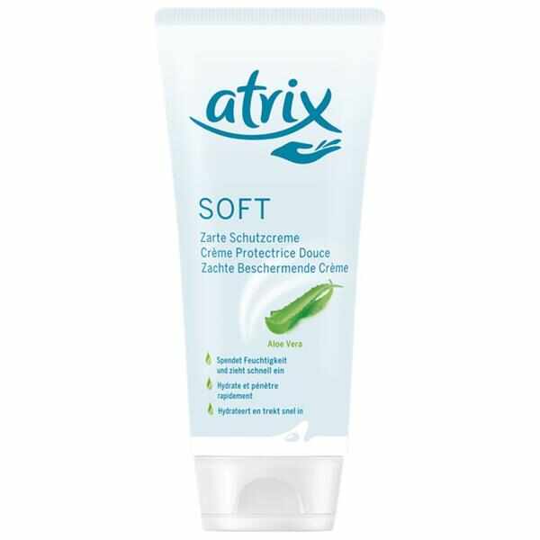 Crema de Maini cu Aloe Vera - Atrix Soft Creme Protective Douce, 100 ml