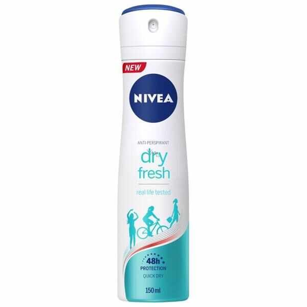 Deodorant Antiperspirant Spray Dry Fresh, Nivea, 150 ml