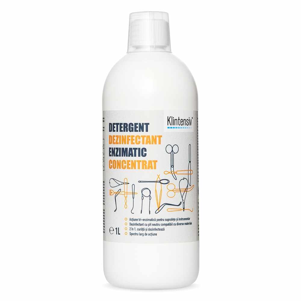Detergent dezinfectant enzimatic concentrat KLINOZYME 1L