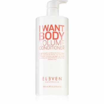 Eleven Australia I Want Body Volume Conditioner balsam pentru păr fin cu efect de volum