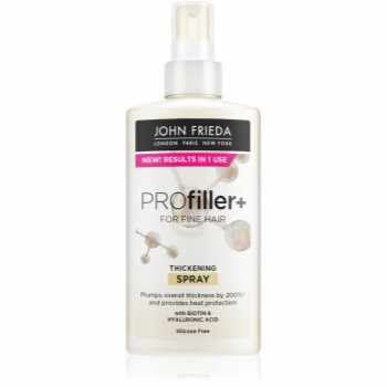 John Frieda PROfiller+ spray pentru volum pentru par fin