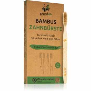 Pandoo Bamboo Toothbrush Periuta de dinti de bambus