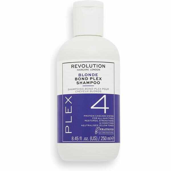 Sampon Intens Hranitor pentru Par Uscat si Deteriorat - Revolution Haircare Blonde Plex 4 Bond Plex Shampoo, 250 ml