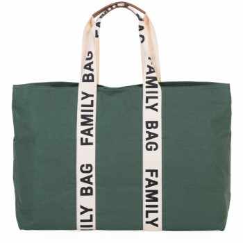 Childhome Family Bag Canvas Green geantă pentru călătorii