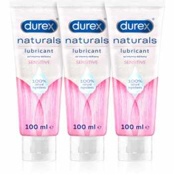 Durex Naturals Sensitive 2+1 gel lubrifiant (ambalaj economic)