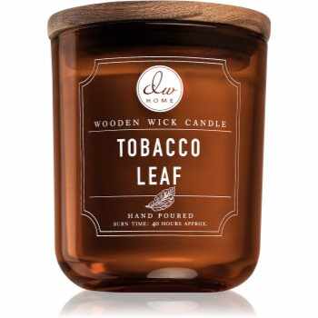 DW Home Tobacco Leaf lumânare parfumată cu fitil din lemn