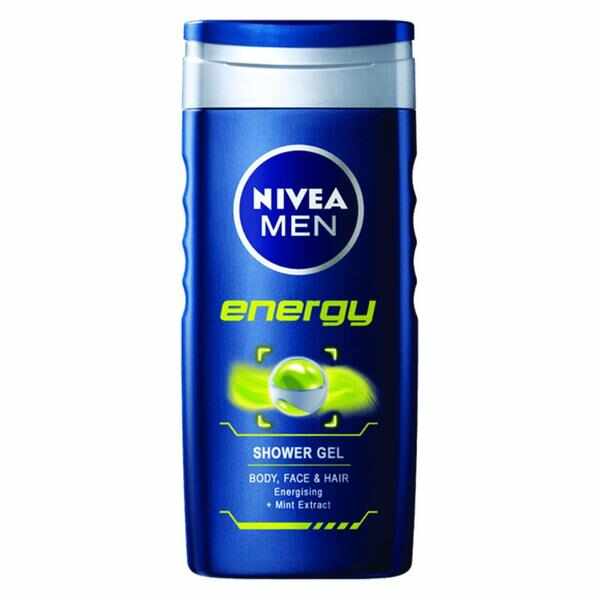Gel de Dus pentru Barbati - Nivea Men Power Energy Shower Gel, 500 ml