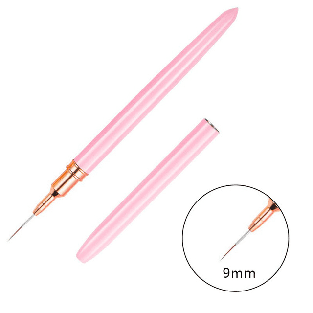 Pensula Pictura Liner Gold Pink 8mm. - GP-8MM - Everin.ro