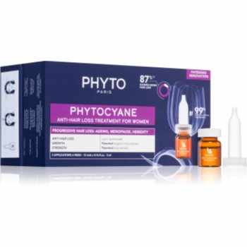 Phyto Phytocyane Anti-Hair Loss Treatment For Women Tratament împotriva căderii părului pentru femei