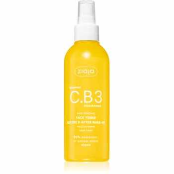 Ziaja Vitamin C.B3 Niacinamide tonic pentru curățarea tenului Spray