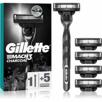 Gillette Mach3 Charcoal aparat de ras + rezervă