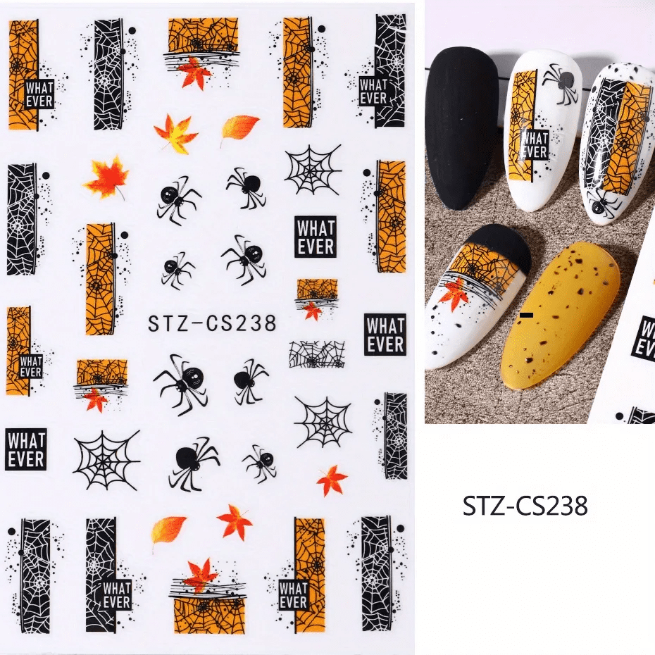 Sticker Decor Unghii Halloween STZ-CS238 - LS-J84 - EVERIN