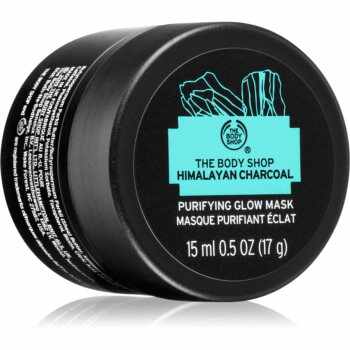 The Body Shop Himalayan Charcoal masca faciala pentru curatare si stralucire pentru ten gras si problematic