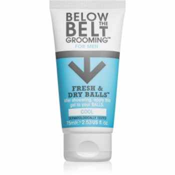 Below the Belt Grooming Cool Intimate Gel gel pentru părțile intime pentru bărbați