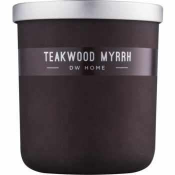 DW Home Teakwood Myrrh lumânare parfumată