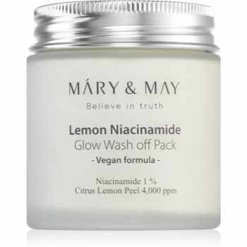 MARY & MAY Lemon Niacinamid masca de hidratare si luminozitate