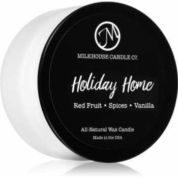 Milkhouse Candle Co. Creamery Holiday Home lumânare parfumată Sampler Tin